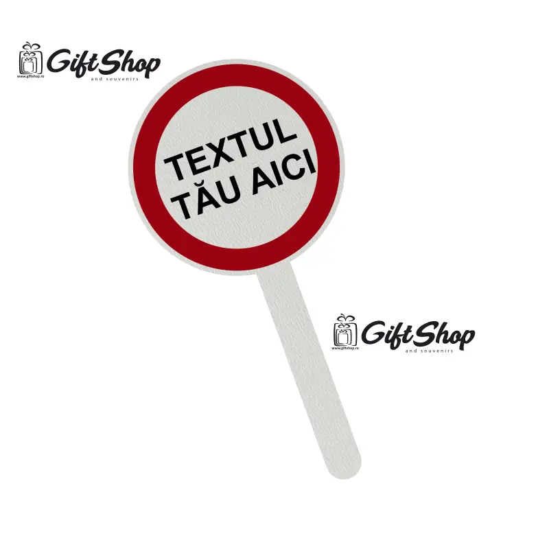 Topper personalizat, din lemn, model 2